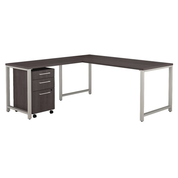 Bush Business Furniture 400 Series 72w X 30d L Shaped Desk With