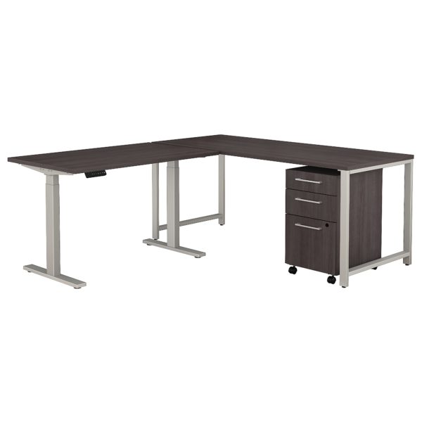 Bush Business Furniture 400 Series 72w L Shaped Desk With Height